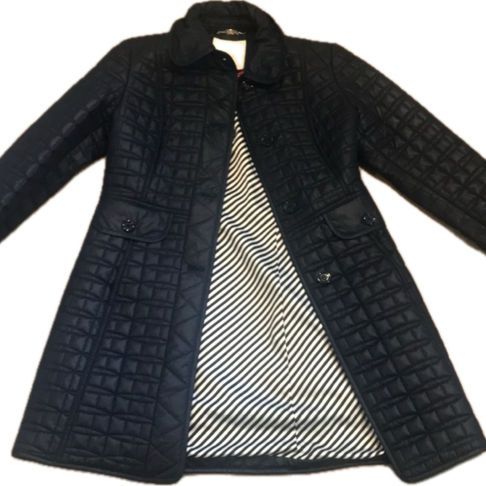 NOT FOR SALE Kate Spade Quilted Navy Puffer Coat